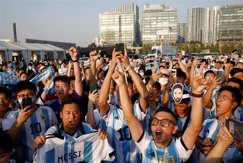 La “Messimanía” en China: los hinchas claman por ver al astro argentino